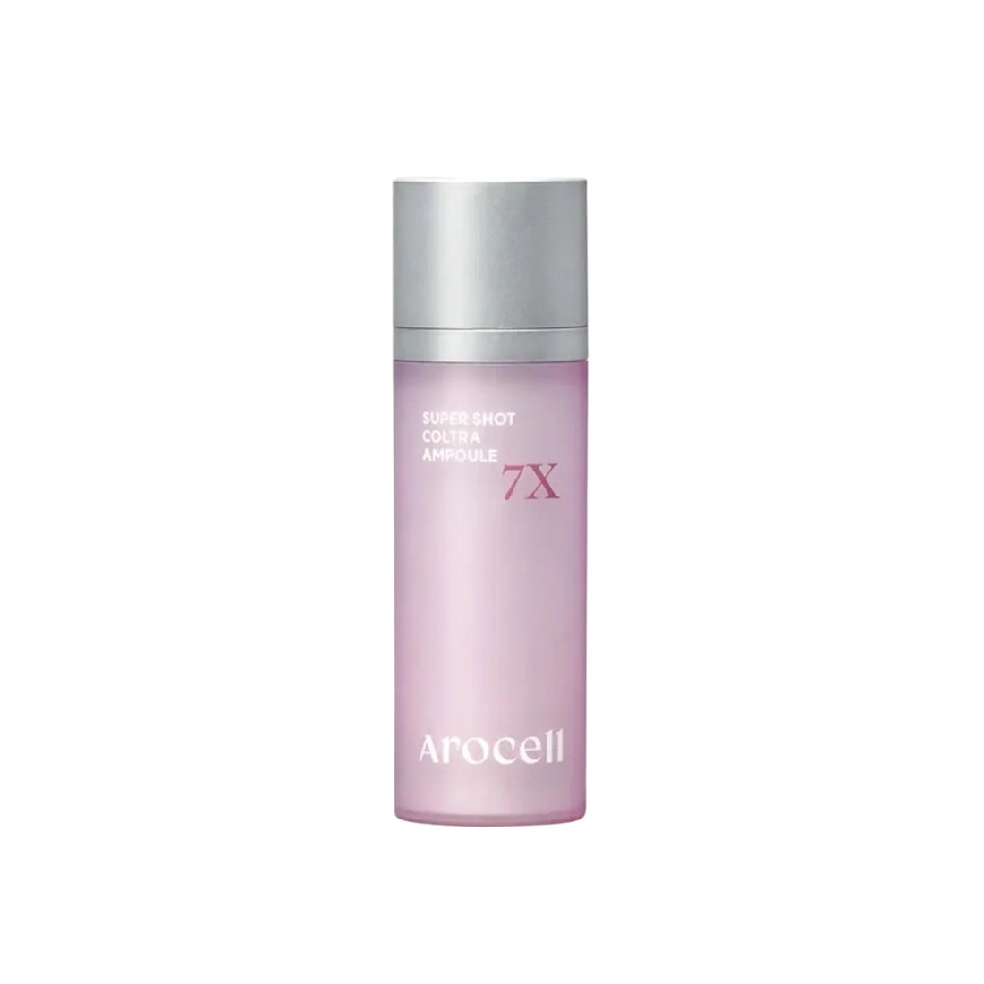 Arocell Super Shot Coltra Ampoule 7X – 30ml clinical anti-aging serum with max-strength Poly-L-Lactic Acid PLLA, Low-Molecular Collagen, and Peptides available at Atelier De Glow UAE.