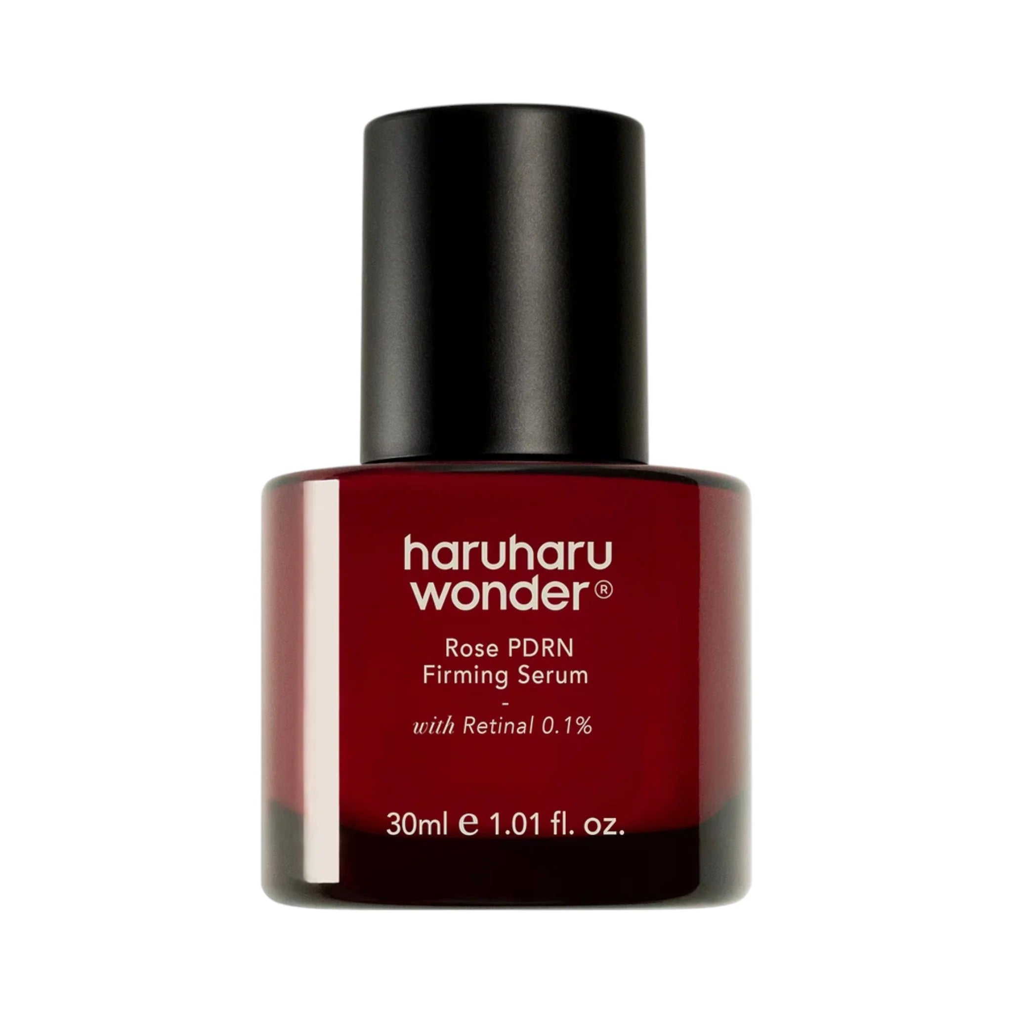 Haruharu Wonder Rose PDRN Firming Serum – 30ml plant-derived clinical anti-aging serum with Rose PDRN, 5-Peptide Complex, and Ceramides available at Atelier De Glow UAE.