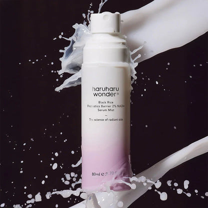 Haruharu Wonder NAD+ Serum Mist – Professional-grade "Longevity Shield" for achieving a bouncy, protected, and rejuvenated "Glass Skin" look, shop at Atelier De Glow UAE.
