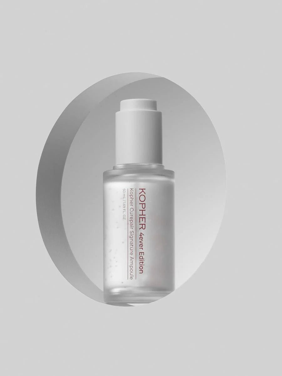 Kopher ampoule for post-laser recovery, thinned skin barriers, and deep redness irritation – Advanced "Curepair" serum from Atelier De Glow UAE.