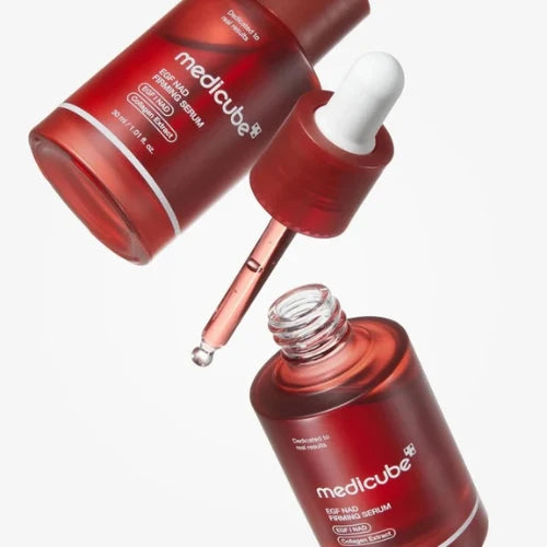 Medicube EGF NAD Firming Serum – K-beauty "Collagen &amp; Radiance-Boosting Treatment" for a smoother, plumper, and youthful complexion, shop at Atelier De Glow UAE.