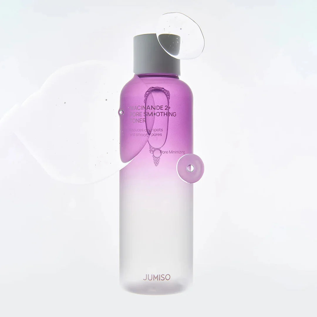 JUMISO Pore Smoothing Toner for reducing oily shine and enlarged pores in the Dubai sun – Non-stripping Korean skincare with fast UAE delivery.