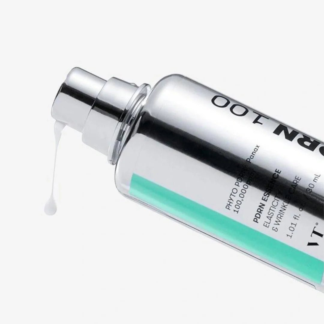 Lightweight, fast-absorbing, and non-greasy essence by VT that delivers deep hydration for a plump, dewy, and radiant finish at Atelier De Glow UAE.