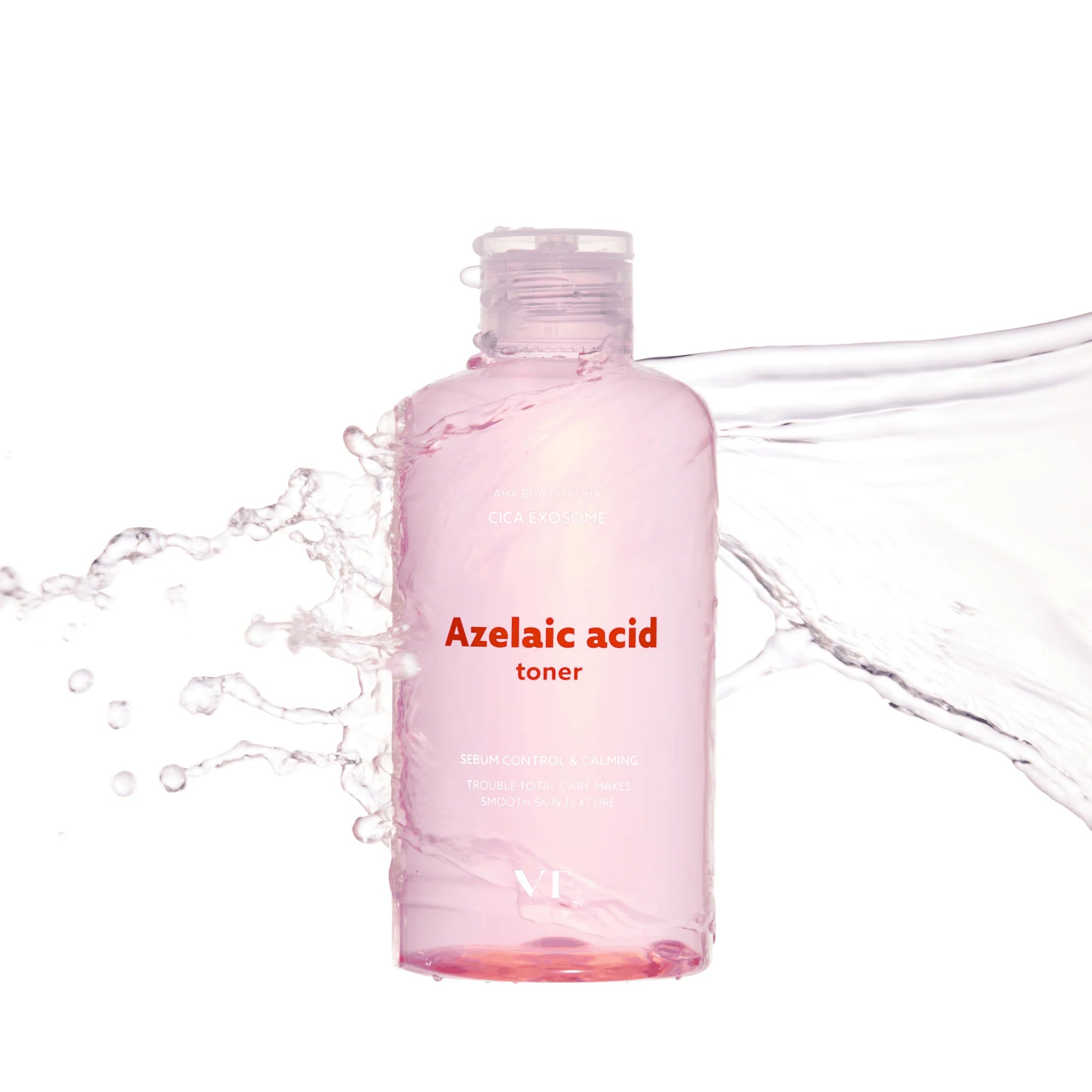 Lightweight, refreshing, and fast-absorbing VT Azelaic Acid daily balancing toner with Vitamin B5 for comfortable hydration at Atelier De Glow UAE.