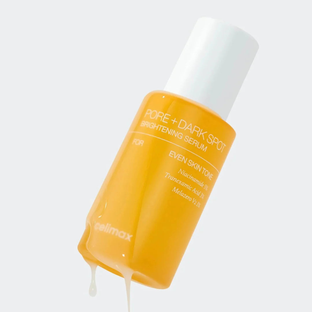 celimax Brightening Serum for fading stubborn sun spots and melasma in Dubai – High-potency Korean serum for uneven skin tone with fast UAE delivery.