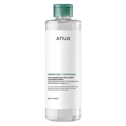 Anua Heartleaf Low pH Deep Cleansing Water 500ml