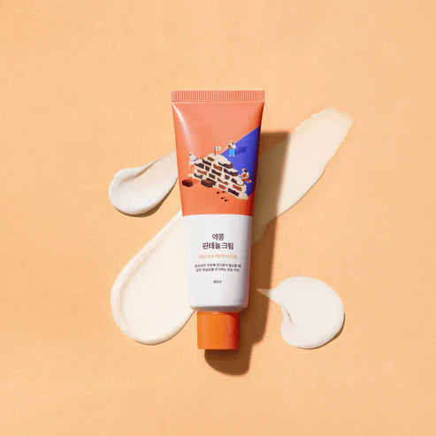 ROUND LAB cream for weakened skin barriers, chronic dryness, and loss of firmness – Deeply nourishing treatment for resilient skin from Atelier De Glow UAE.
