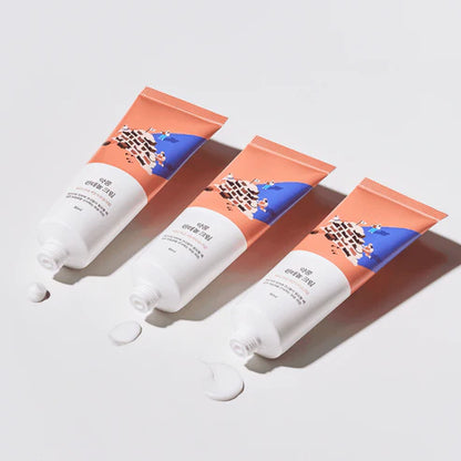ROUND LAB Soybean Panthenol – Professional-grade "Elasticity Anchor" for achieving a plumped, high-density, and glowing "Glass Skin" finish, shop at Atelier De Glow UAE.