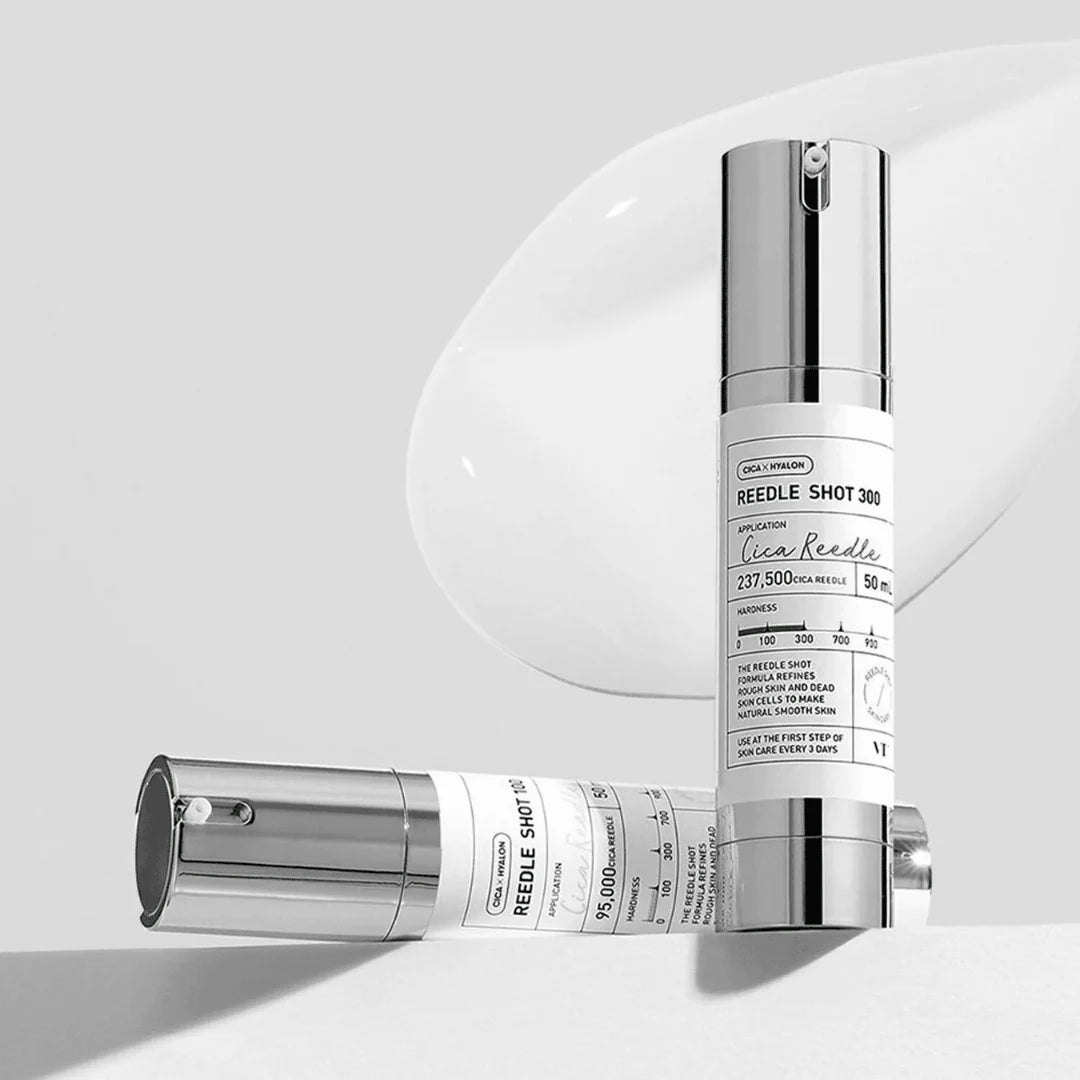 Lightweight, fast-absorbing, and innovative micro-needle serum by VT Cosmetics that smooths, plumps, and refines your skin barrier at Atelier De Glow UAE.