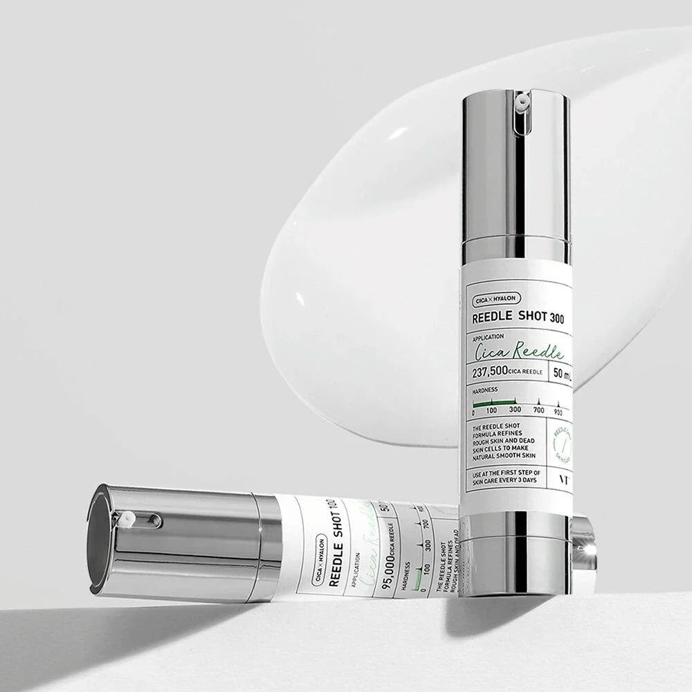 Unique tingling, fast-absorbing booster essence by VT Cosmetics that penetrates deeply to revitalize tired skin for a professional-grade home facial experience at Atelier De Glow UAE.