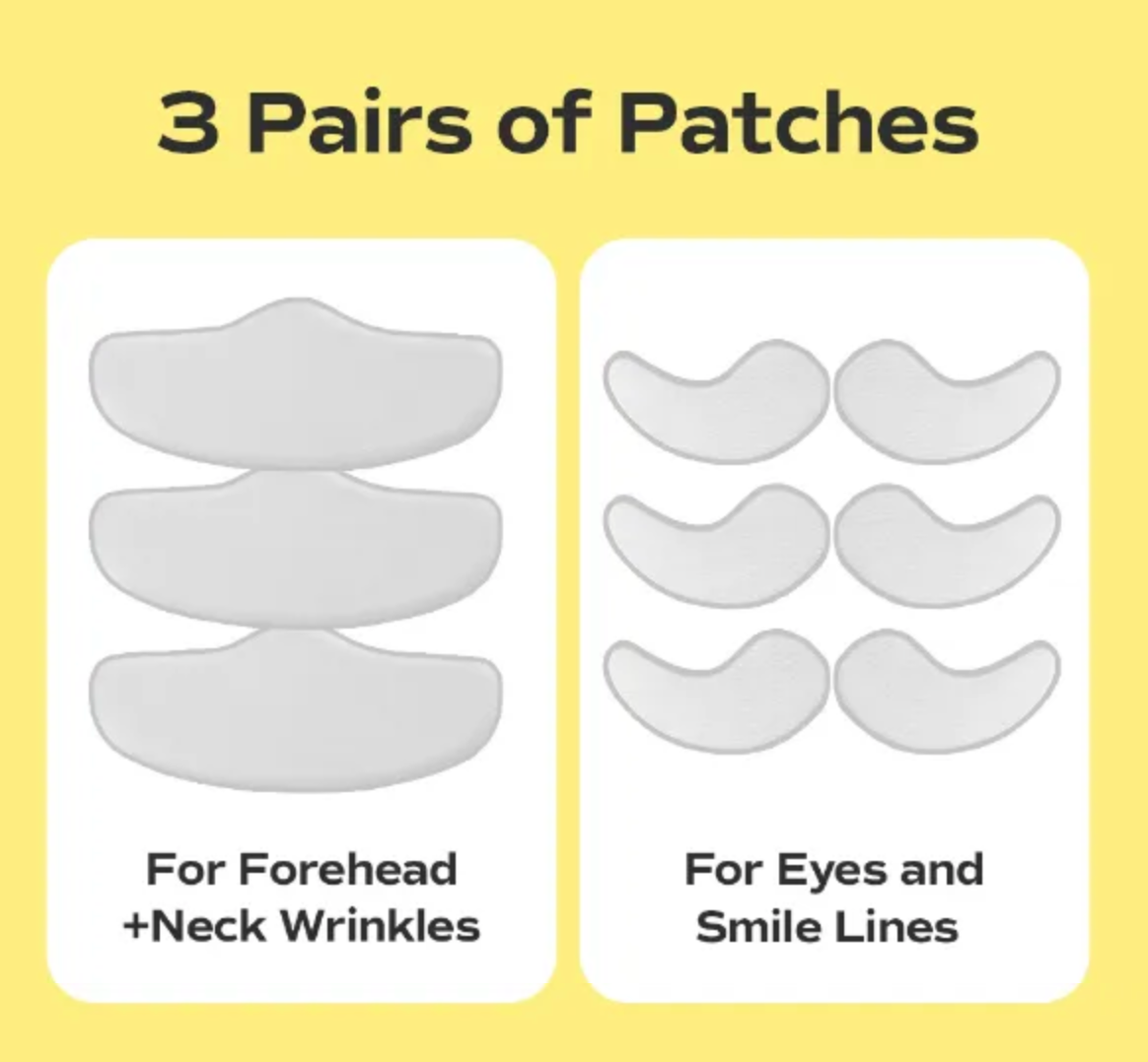 SUNGBOON EDITOR melting patches for sunken tear troughs, sharp horizontal forehead lines, deep nasolabial smile folds, and creased neck lines – Flash lift from Atelier De Glow UAE.