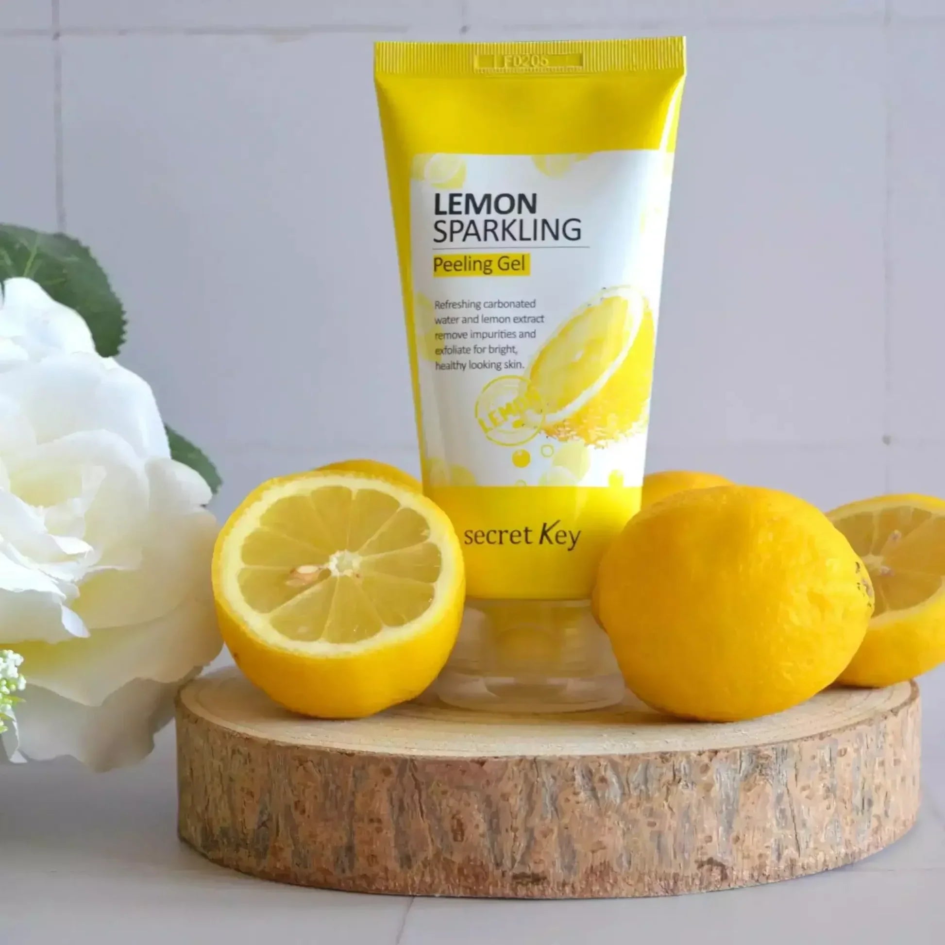 Secret Key Lemon – Professional-grade "Radiance Refiner" for achieving a smooth, glowing, and healthy "Glass Skin" finish, shop at Atelier De Glow UAE.