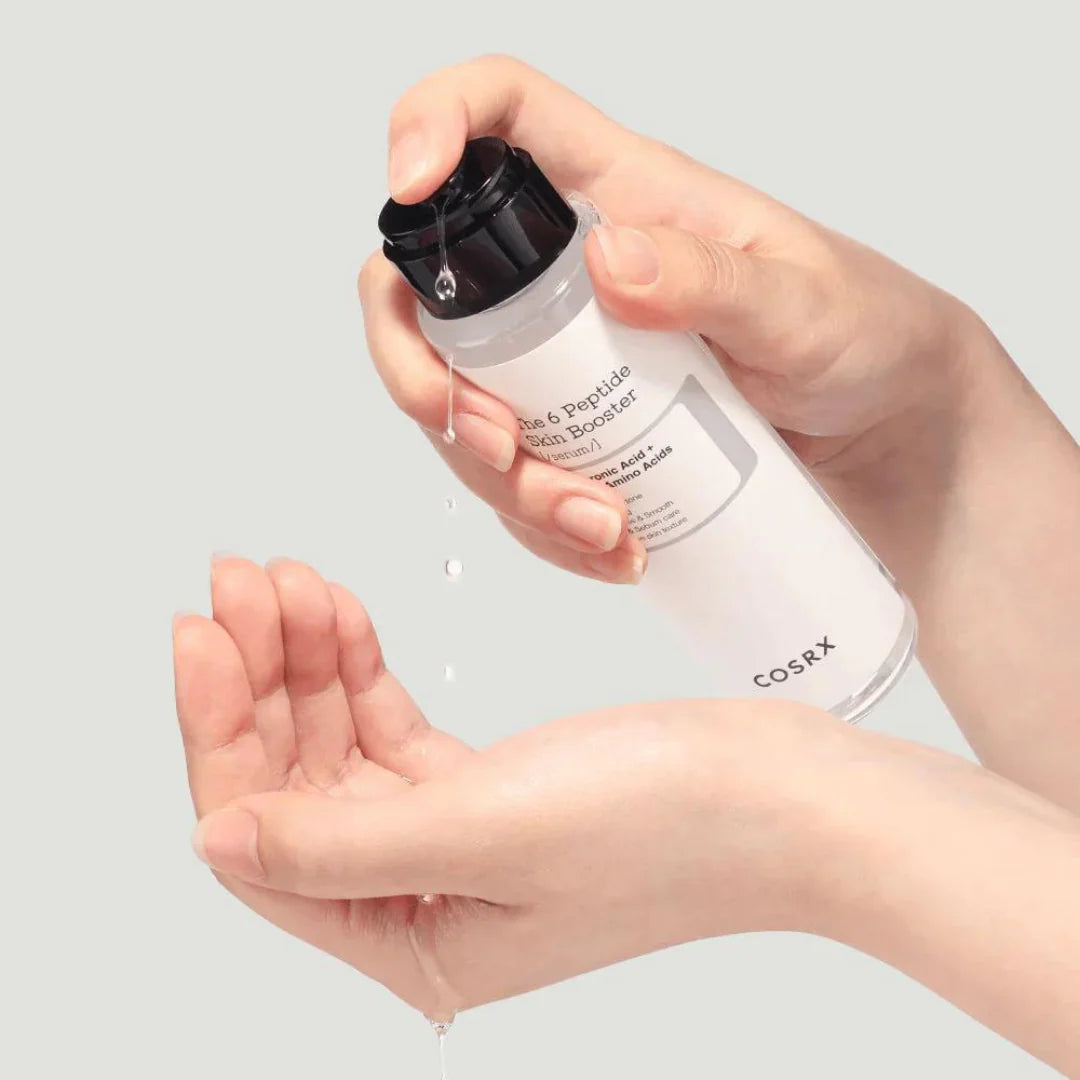 COSRX 6 Peptide – Professional-grade Korean "Skin-Enhancer" for firming, brightening, and evening skin tone, shop at Atelier De Glow UAE.