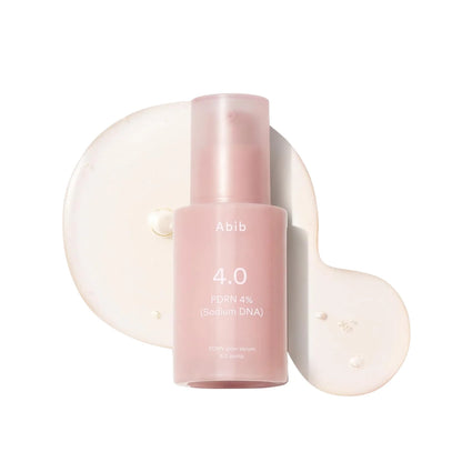 Abib PDRN Glow Serum 4.0 Pump – cutting-edge K-beauty bio-tech elasticity and radiance serum for a plump, youthful, and glassy complexion, shop at Atelier De Glow UAE.