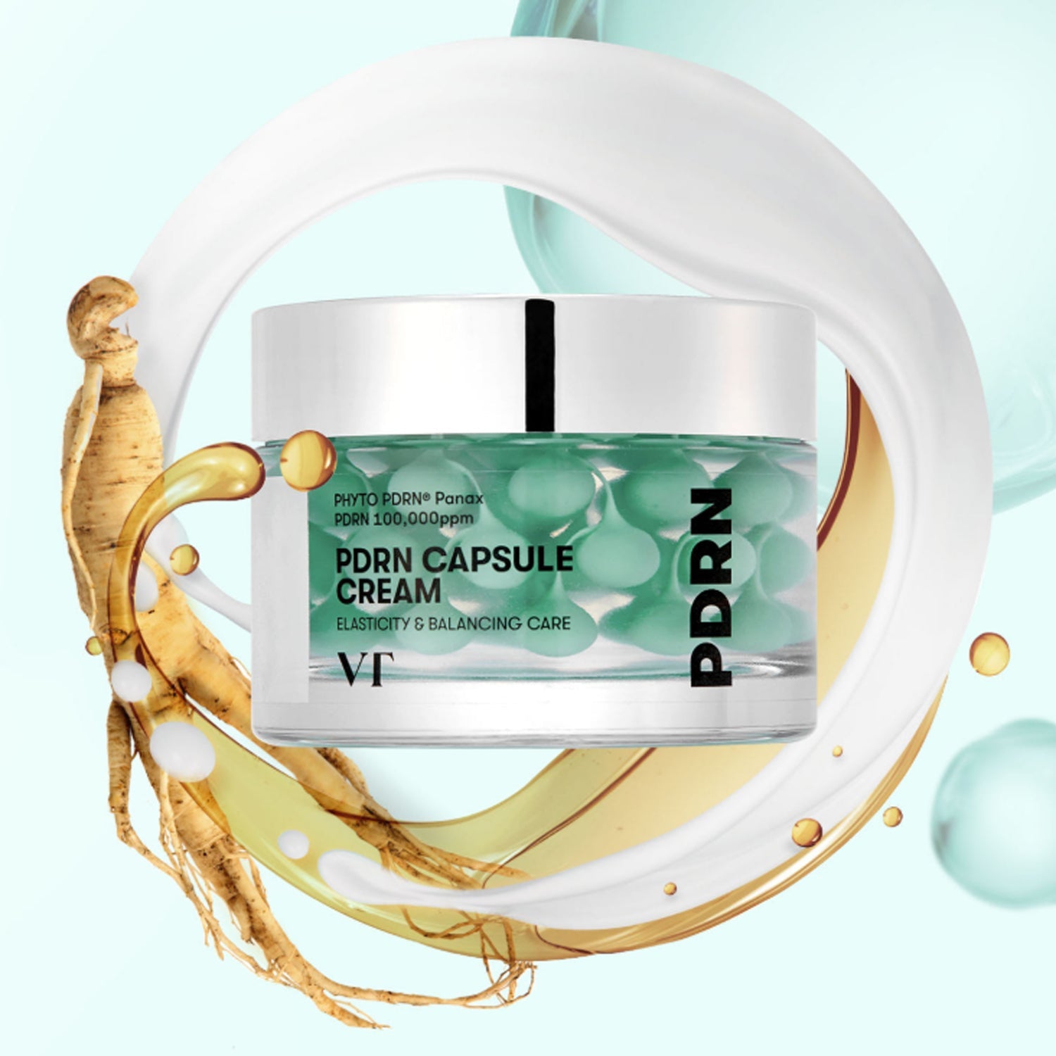 VT PDRN cream for loss of elasticity, sagging skin, and deep hydration – Repairing "Cellular Energy" moisturizer from Atelier De Glow UAE.