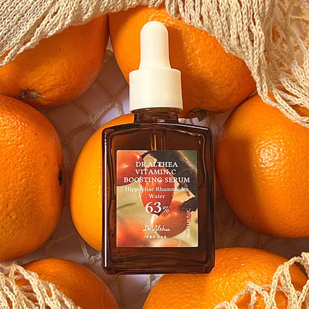 Dr. Althea Vitamin C – Professional-grade Korean "Tone-Correcting" serum for fading acne scars, improving skin clarity, and intensive radiance, shop at Atelier De Glow UAE.