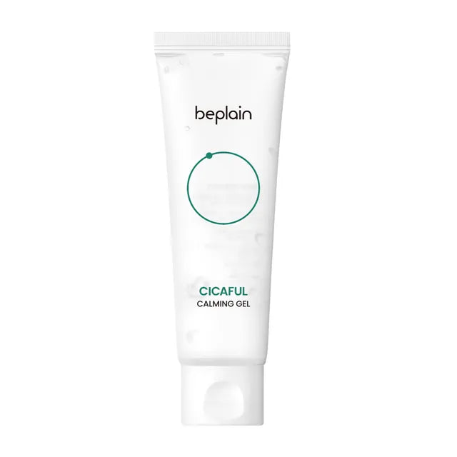beplain Cicaful Calming Gel – 80ml Korean oil-free soothing gel with 92.6% Centella Asiatica available at Atelier De Glow UAE.
