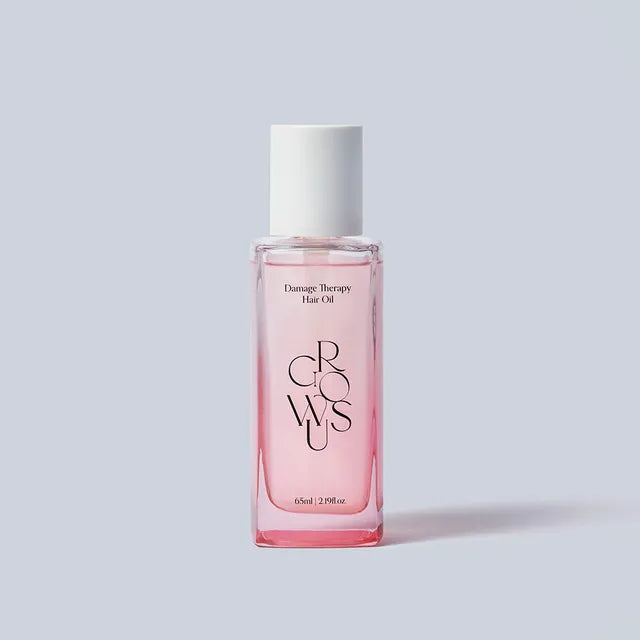 GROWUS hair oil for heat protection, frizz control, and split ends – Lightweight anti-breakage serum for damaged hair from Atelier De Glow UAE.