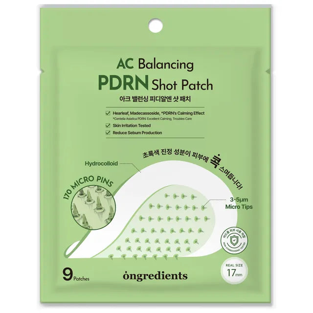 Ongredients AC Balancing PDRN Shot Patch - 9 Patches