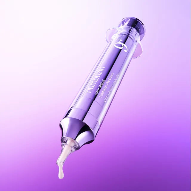 Rich, silky texture of Numbuzin No.9 Eye Cream – High-absorption, non-migrating formula for sensitive orbital skin at Atelier De Glow UAE.