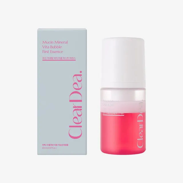 ClearDea Bubble Essence for reviving dull, "suffocated" skin and clearing urban pollutants in Dubai – Oxygenating Korean skincare with fast UAE delivery.