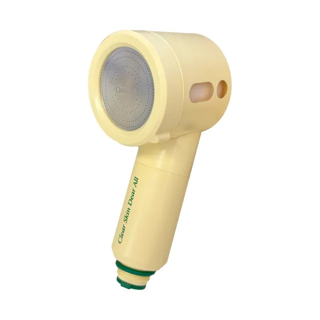 ClearDea Glow On And On Shower Head – Korean beauty shower system with integrated high-density sediment filter available at Atelier De Glow UAE.