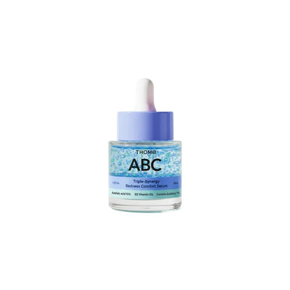 THOME ABC Triple-Synergy Redness Comfort Serum – 30ml Korean soothing serum with Azulene, Bisabolol, and Cica available at Atelier De Glow UAE.