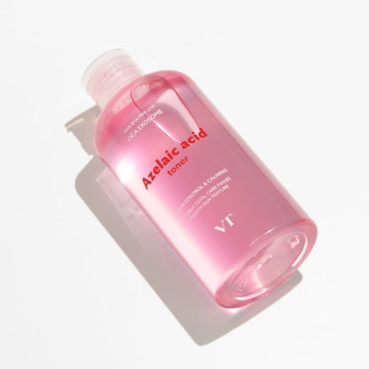 VT Azelaic Acid Toner for calming redness, soothing sensitive skin, and clearing congested pores for an even, smooth complexion from Atelier De Glow UAE.