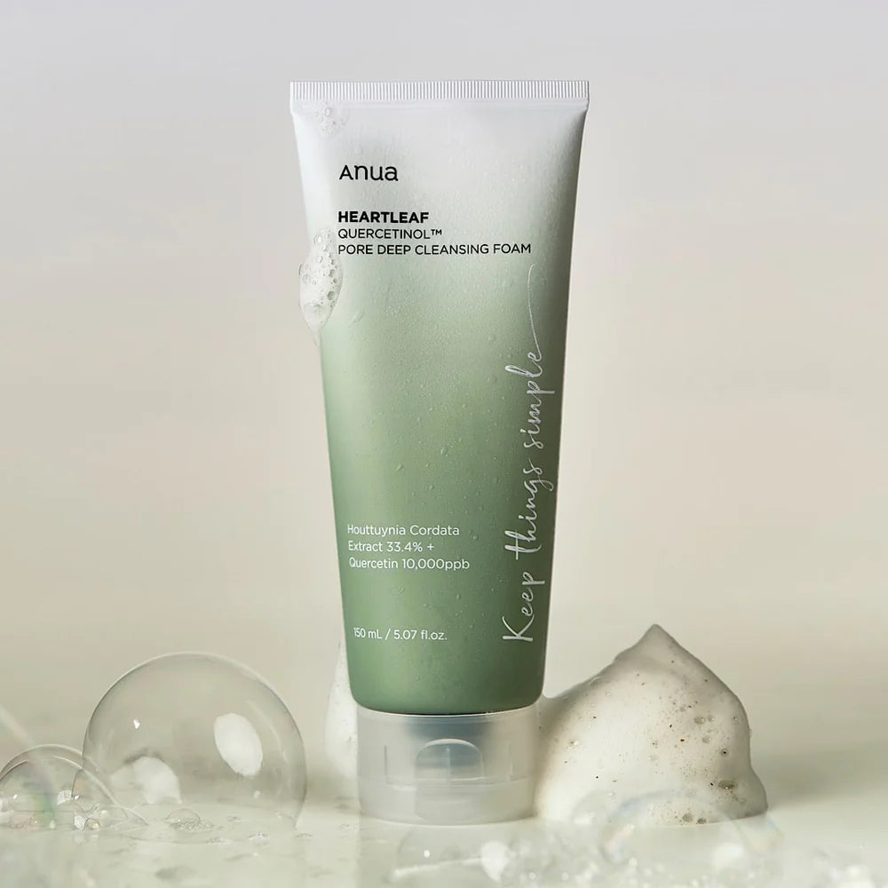 Anua Heartleaf Quercetinol Pore Deep Cleansing Foam 150ml