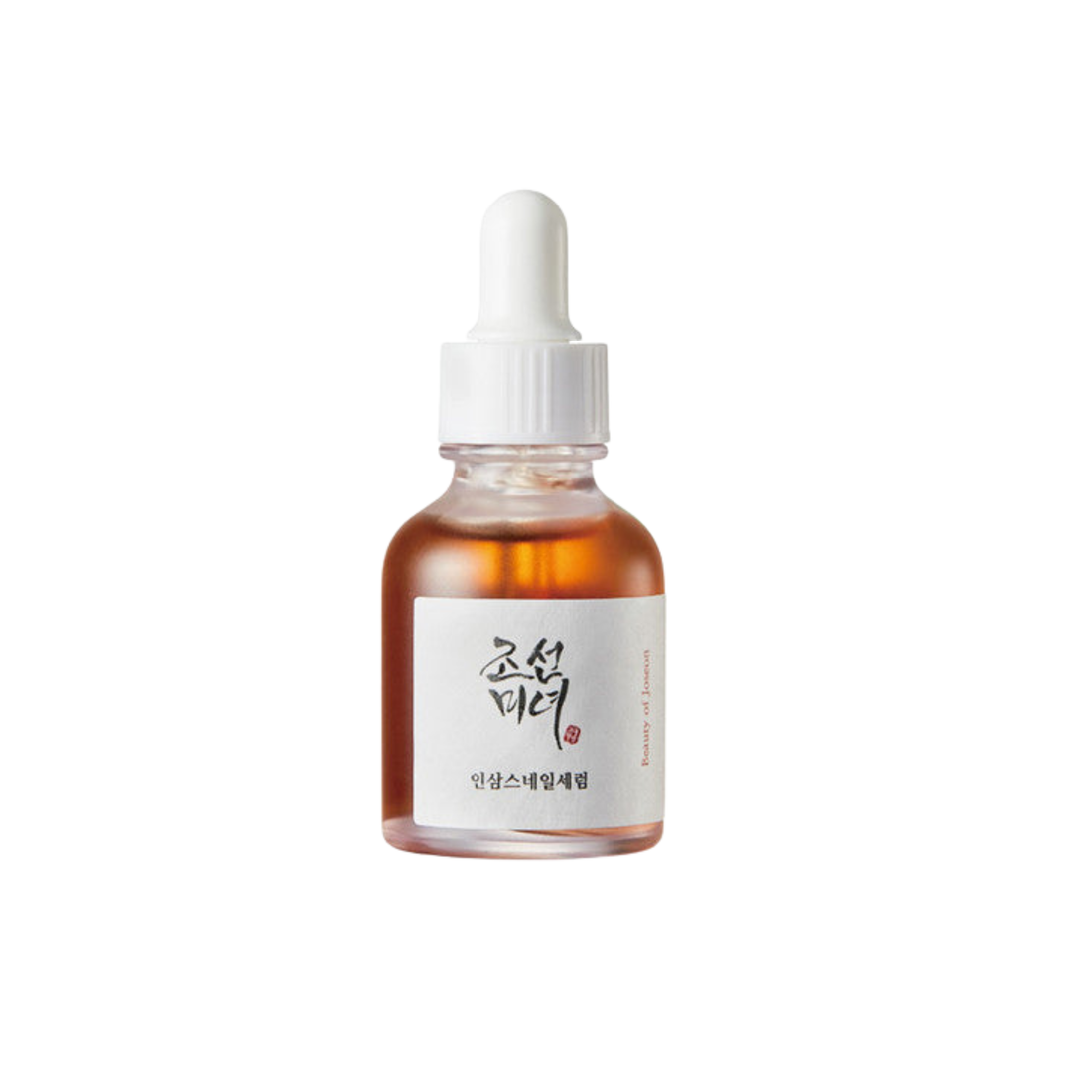 Beauty of Joseon Revive Serum: Ginseng + Snail Mucin – 30ml Korean repairing serum for skin elasticity available at Atelier De Glow UAE.