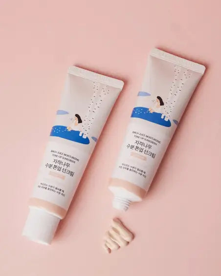 ROUND LAB Birch Juice Moisturizing Tone Up Sunscreen | Atelier De Glow UAE