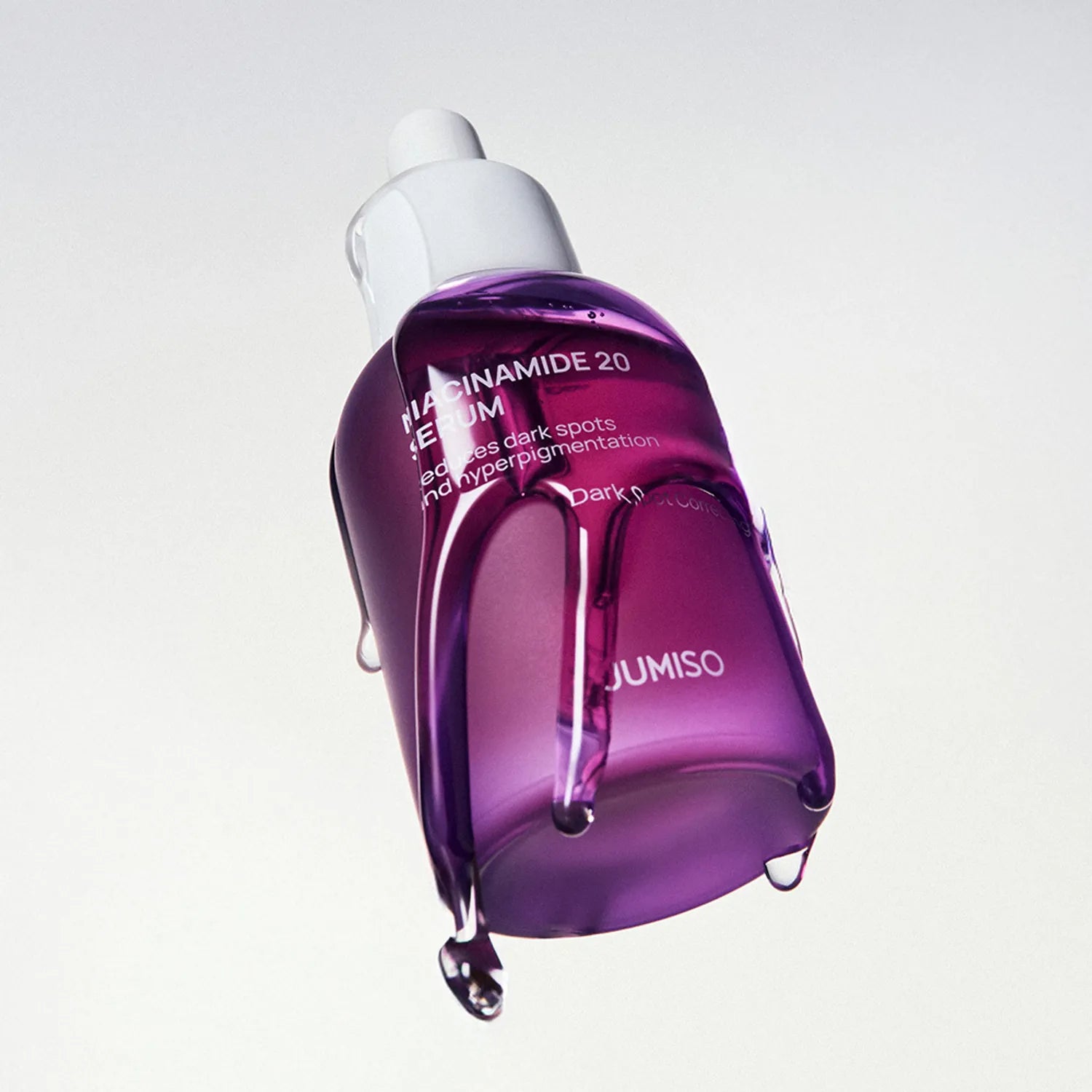 Lightweight, non-sticky texture of Jumiso Niacinamide 20 Serum – High-potency Korean treatment for refined skin texture at Atelier De Glow UAE.
