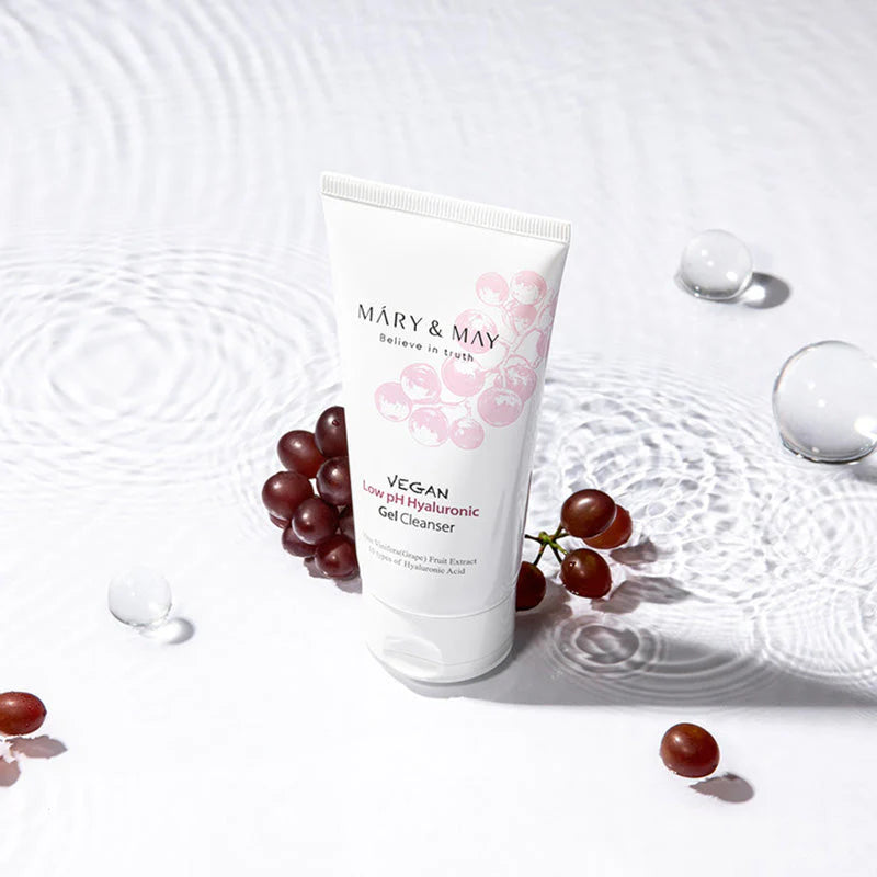 Mary &amp; May Vegan Low pH Hyaluronic Gel Cleanser | Atelier De Glow UAE