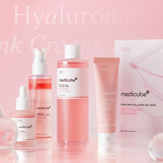 Medicube PDRN Pink Hyaluronic Moisturizing Cream | Atelier De Glow UAE