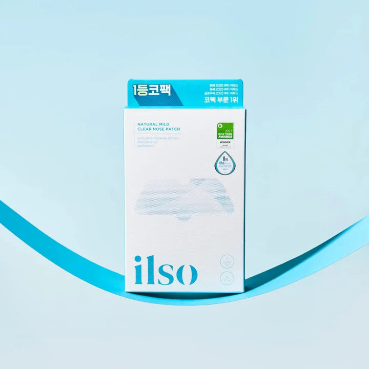 Bio-cellulose sheet of ilso Step 1 mask – Soft, high-adhesion patches that dissolve sebum without pulling at Atelier De Glow UAE.