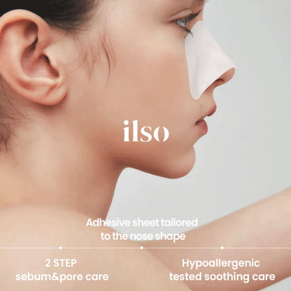 ilso - Natural Mild Clear Nose Pack - 5 sets