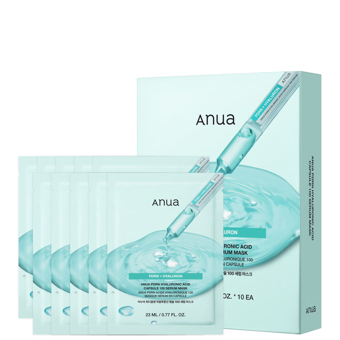 Anua  PDRN Hyaluronic Acid Capsule 100 Serum Mask - 1 PC