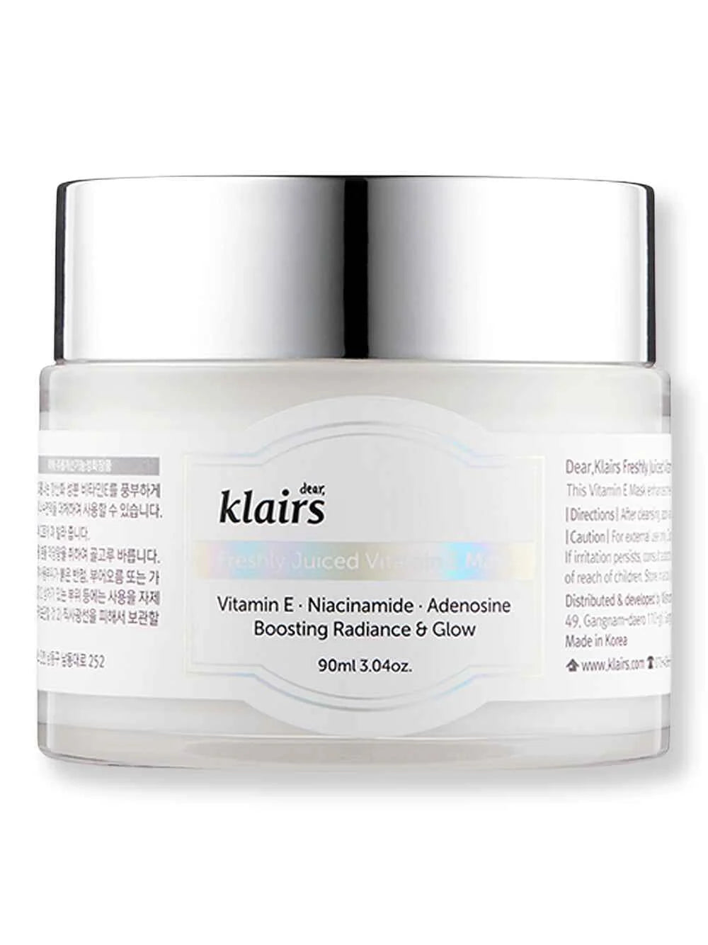 Dear, Klairs Freshly Juiced Vitamin E Mask