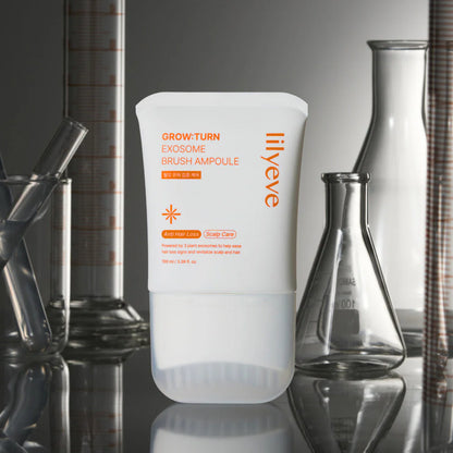 lilyeve Brush Ampoule – Professional-grade "Scalp Bio-Booster" for achieving a full, healthy, and high-volume hair look, shop at Atelier De Glow UAE.