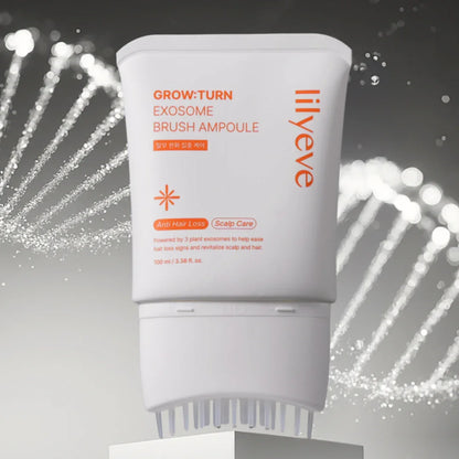 lilyeve scalp ampoule for thinning hair, hair loss, and scalp irritation – Stimulating growth treatment to strengthen hair roots from Atelier De Glow UAE.
