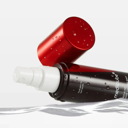 medicube body treatment for "Bacne," chest acne, and Keratosis Pilaris – Powerful exfoliating liquid to clear body breakouts from Atelier De Glow UAE.