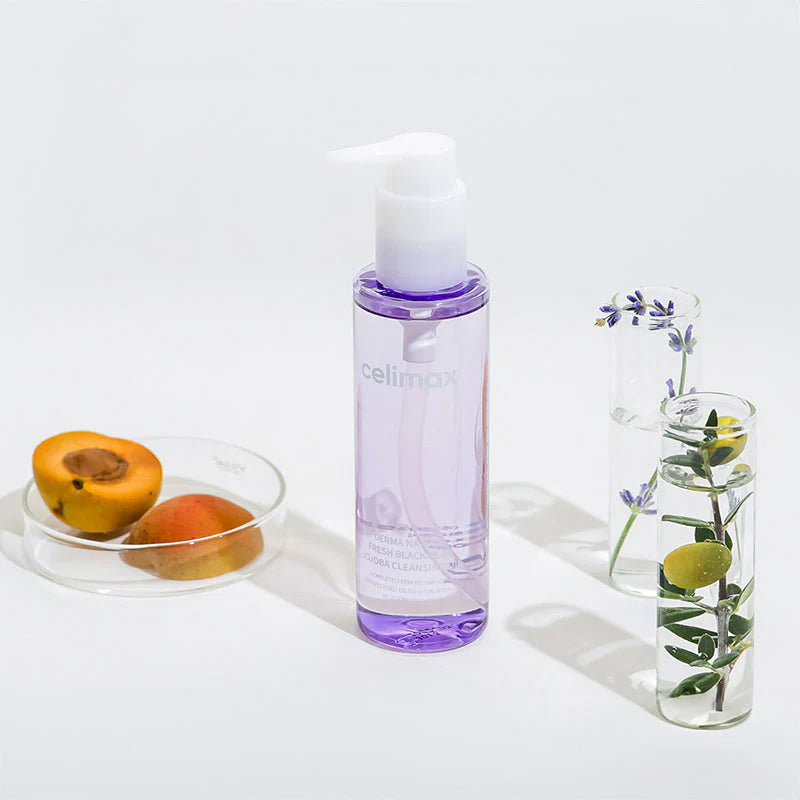 celimax Fresh Blackhead Cleansing Oil – Professional-grade Korean skincare for melting sebum, preventing breakouts, and smoothing skin texture, shop at Atelier De Glow UAE.
