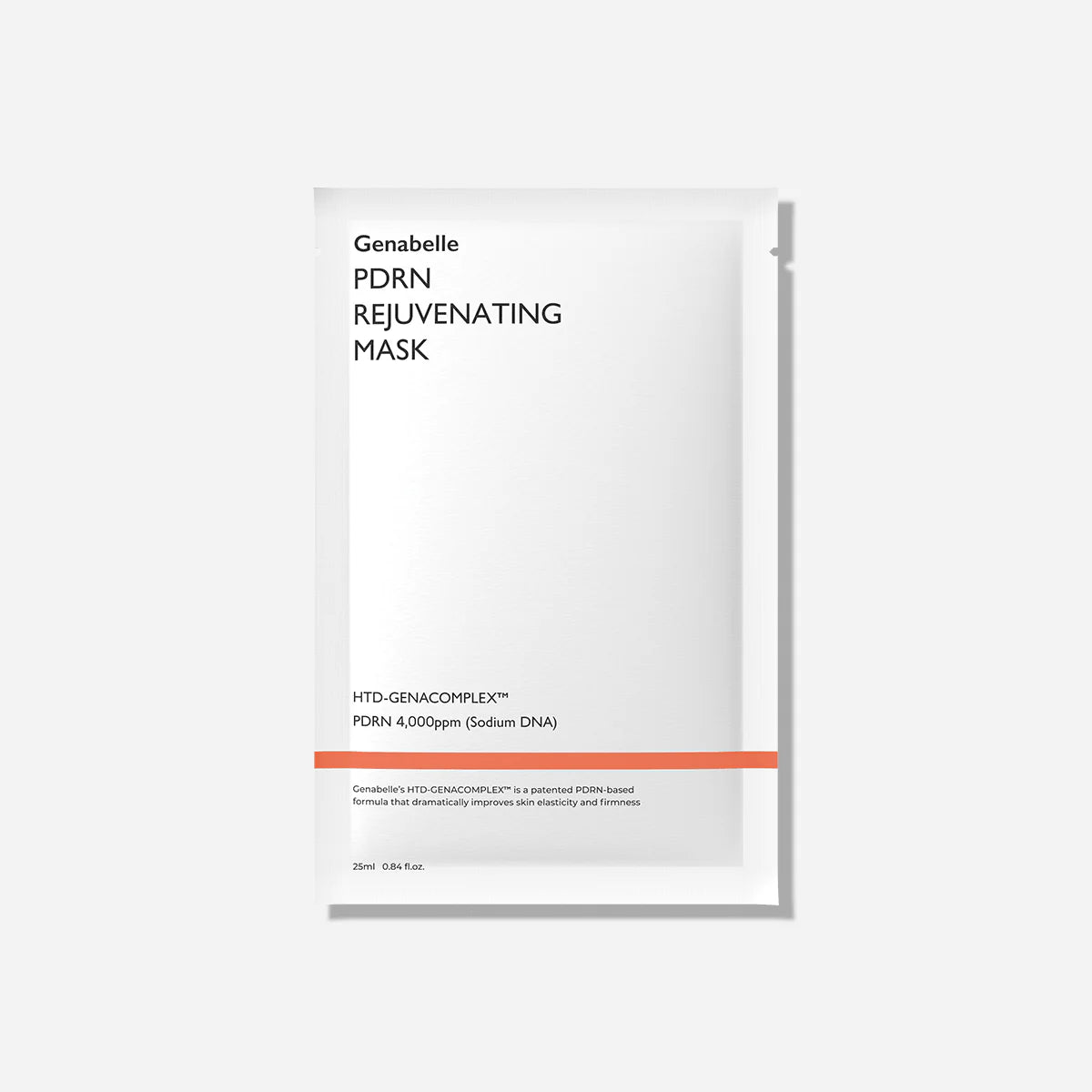 High-absorption fabric of Genabelle Rejuvenating Mask – Cooling and repairing clinical sheet mask for sensitive skin at Atelier De Glow UAE.