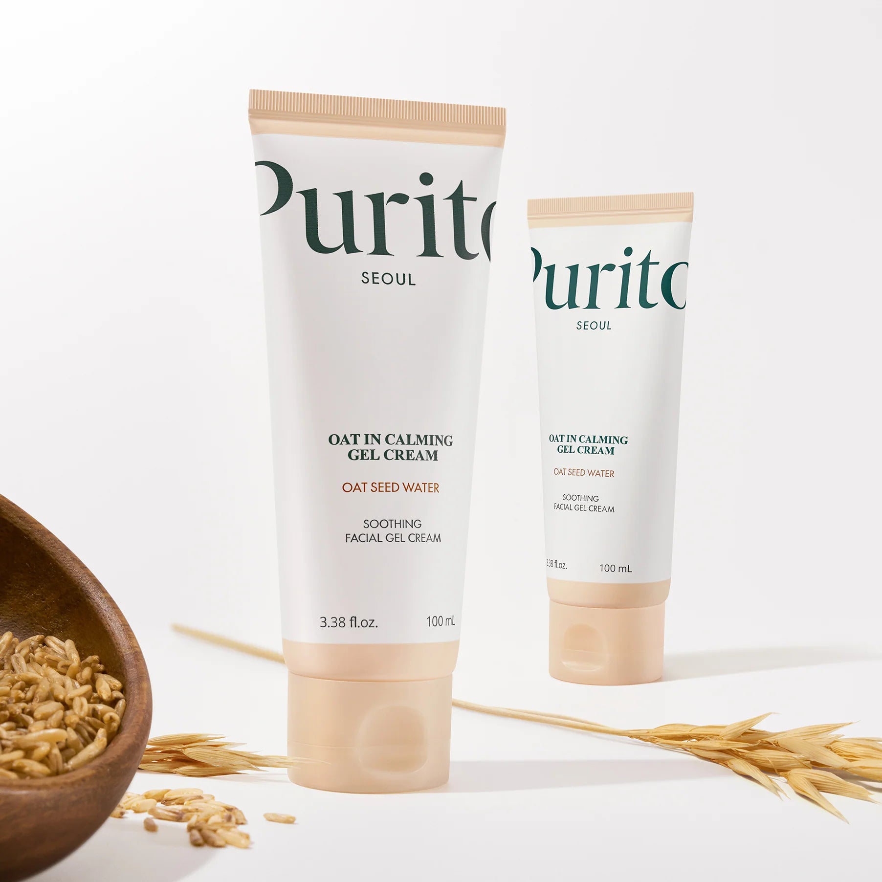 Refreshing, non-sticky, and fast-absorbing gel-cream texture by PURITO SEOUL that provides breathable hydration for a comfortable finish at Atelier De Glow UAE.