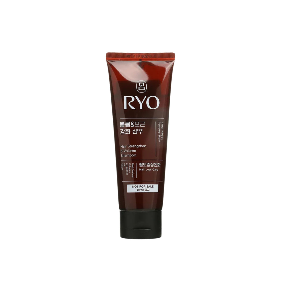 RYO Hair Strengthen &amp; Volume Shampoo Mini 112ml – herbal hair care treatment for root strength and fuller hair volume available at Atelier De Glow UAE.