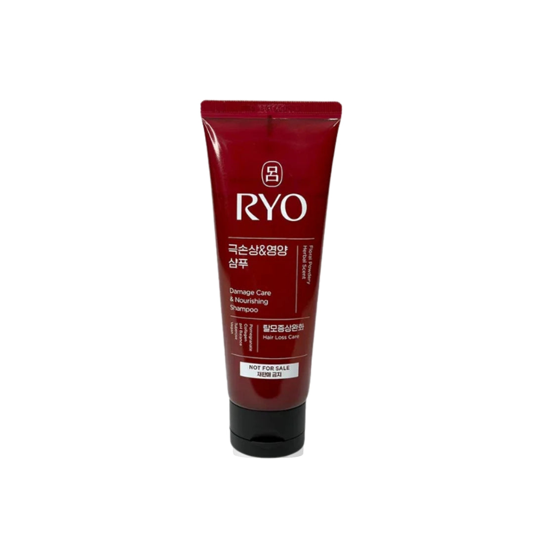 RYO Damage Care &amp; Nourishing Shampoo Mini 112ml – professional hair care treatment with Korean herbal extracts to repair damaged hair and improve shine at Atelier De Glow UAE.