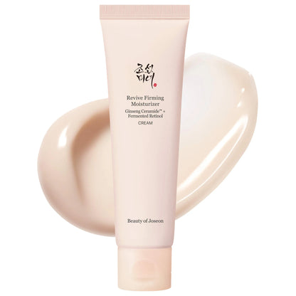 Beauty of Joseon Revive Firming Moisturizer – 60ml Korean firming cream with Ginseng and Triple Peptides available at Atelier De Glow UAE.