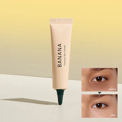shaishaishai Banana Eye Cream – Professional-grade "Crease-Proof Dark Circle Camouflage &amp; Translucent Tone-Up Filter" for an illuminated gaze, shop at Atelier De Glow UAE.