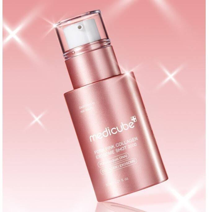 Medicube PDRN Pink Collagen Exosome Shot Serum 2000 | Atelier De Glow UAE