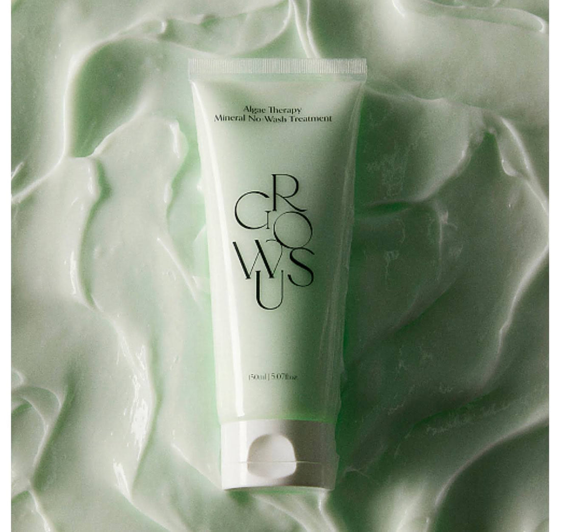 GROWUS hair treatment for heat damage, split ends, and frizz – Thermal protection spray (up to 230°C) for damaged hair from Atelier De Glow UAE.